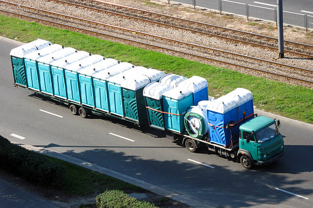 Porta potty delivery and setup in Northwest Harborcreek, PA